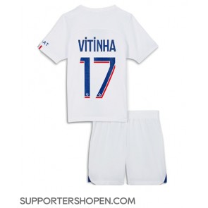 Paris Saint-Germain Vitinha Ferreira #17 Tredje tröja Barn 2022-23 Kortärmad (+ korta byxor)